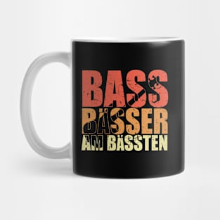 BASS BAESSER AM BAESSTEN funny bassist gift Mug